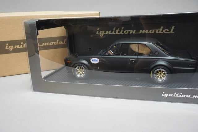 1:18 ignition model IG2021 Nissan Skyline 2000 GT-R (KPGC10) Matte Black