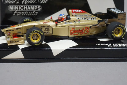 1:43 MINICHAMPS 430960011 Jordan Peugeot 196 R.Barrichello #11