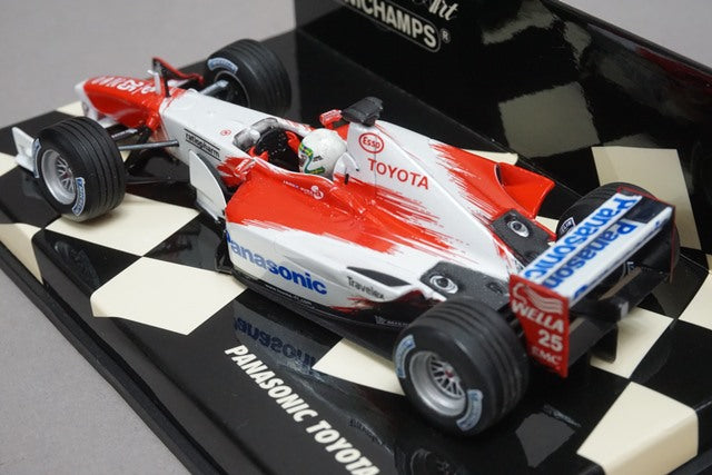 1:43 MINICHAMPS 400020025 Panasonic Toyota F1 Racing TF102 A.McNish #25 avex decal