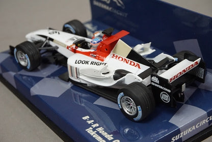 1:43 MINICHAMPS 403040010 BAR Honda 006 Takuma Sato #10