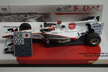 1:43 MINICHAMPS 413110186 Sauber Show Car 2011 #16 model car