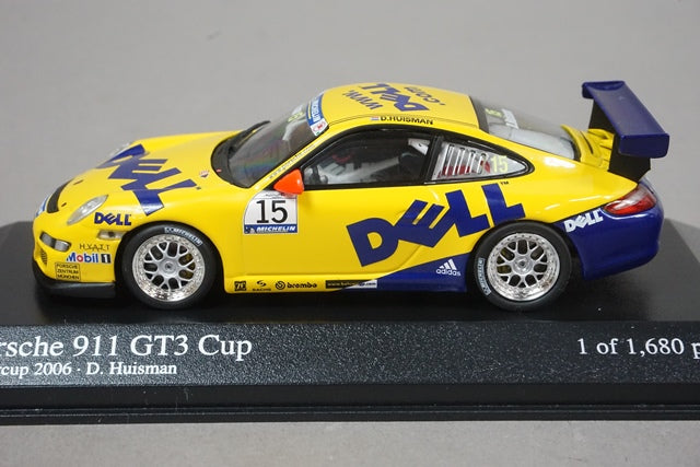 1:43 MINICHAMPS 400066415 Porsche 911 GT3 Cup 2006 #15 model car