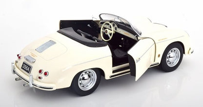 KKDC120094 KK scale 1:12 Porsche 356 A Speedster 1955 White