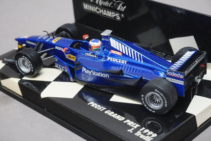 1:43 MINICHAMPS 430990019 Prost Peugeot GP 1998 J.Trulli #12