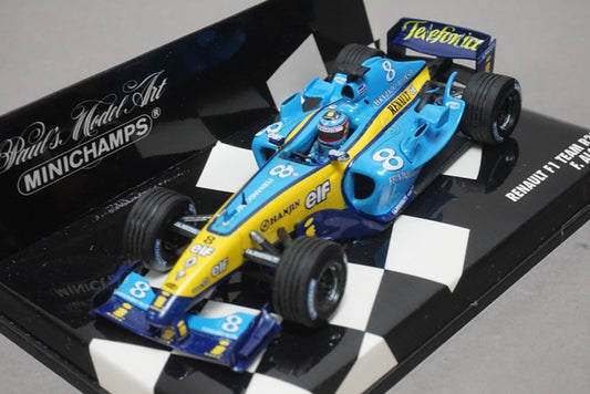 1:43 MINICHAMPS 400040008 Renault F1 Team R24 F.Alonso #8