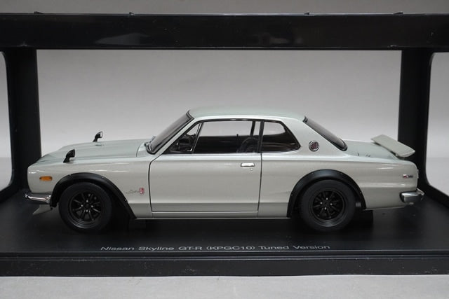 1:18 AUTOart 77441 Nissan Skyline GT-R KPGC10 Tuned Version Silver