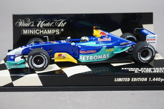 1:43 MINICHAMPS 400040081 Sauber PETRONAS Show Car 2004 G.Fisichella #11