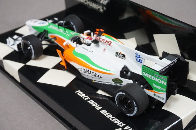 1:43 MINICHAMPS 410100014 Force India F1 Team Mercedes VJM03 2010 A.Sutil