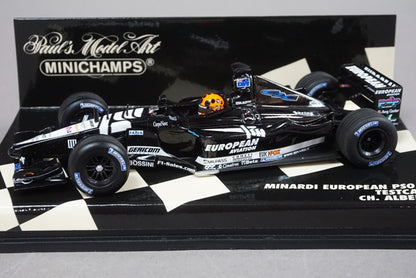 1:43 MINICHAMPS 400010121 European Minardi PS01 Test Car CH.Albers