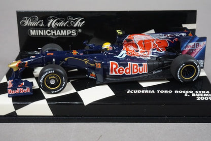 1:43 MINICHAMPS 400090012 Scuderia Toro Rosso STR4 2009 S. Buemi #12