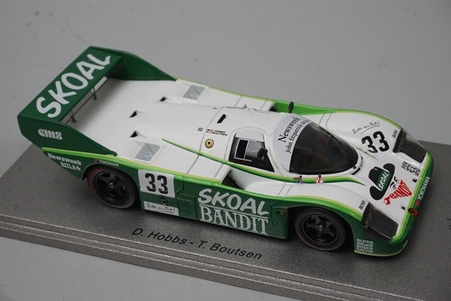 1:43 Spark NA009 Porsche 956 Nürburgring 2nd 1984 #33 D.Hobbs / T.Boutsen