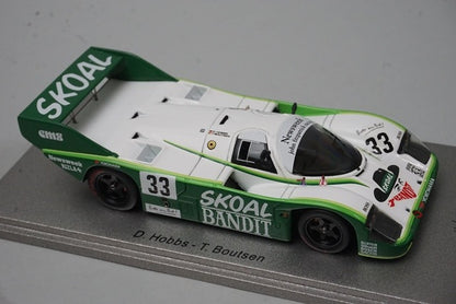 1:43 Spark NA009 Porsche 956 Nürburgring 2nd 1984 #33 D.Hobbs / T.Boutsen