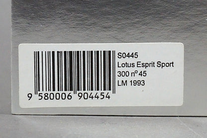 1:43 SPARK S0445 Lotus Esprit Sport 300 Le Mans 1993 #45