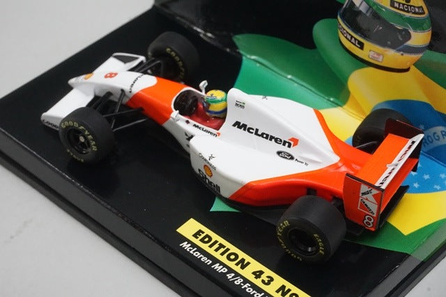1:43 MINICHAMPS McLaren MP4/8 Ford V8 1993 A. Senna #8 ASC No.8 10043 model car