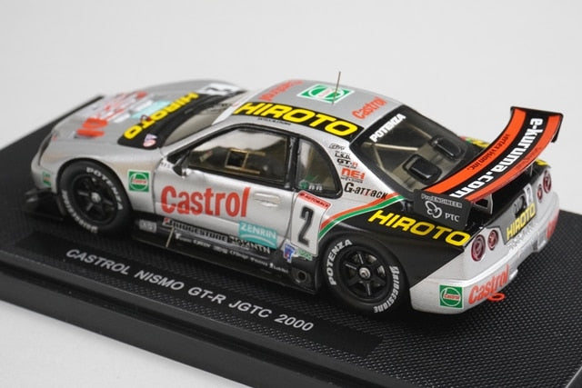 1:43 EBBRO P426 Nissan Castrol NISMO GT-R JGTC 2000 #2 model car