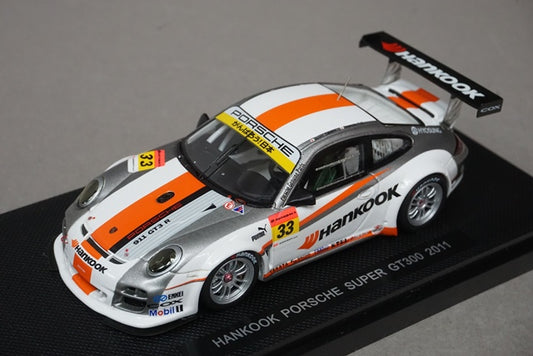 1:43 EBBRO 44540 Porsche Hankook Super GT300 2011 #33