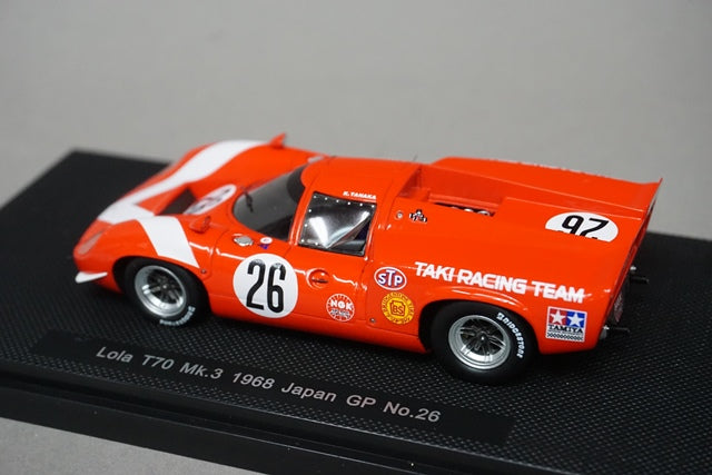 1:43 EBBRO 44245 Lola T70 Mk.3 1968 Japan GP #26