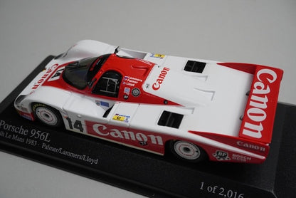 1:43 MINICHAMPS 430836514 Porsche 956L 24H 1983 #14 model car
