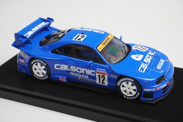 1:43 EBBRO 44252 CALSONIC Skyline JGTC 1998 High Down Force #12 model car