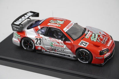 1:43 EBBRO P408 Castrol Pitwork GT-R JGTC 2002 #23 model car