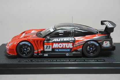 1:43 EBBRO 44315 MOTUL AUTECH GT-R Super GT 2010 SUZUKA Test #23