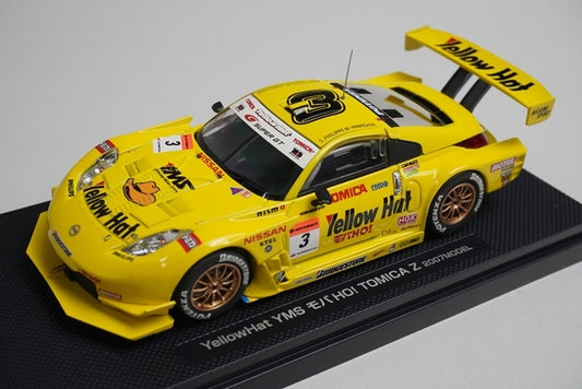 1:43 TOMYTEC EBBRO Yellow Hat YSM MOBAHO! TOMICA Z 2007 #3 model car