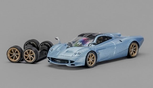 CM64-Codalunga-01 CM-MODEL 1:64 Pagani Huayra Codalunga Ice Blue