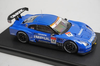 1:43 EBBRO 44173 Nissan Impul Calsonic GT-R Super GT500 2009 #12 model car