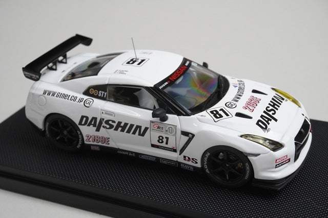 1:43 EBBRO 44429 DAISHIN R35 GT-R Super Taikyu 2010 #81 model car