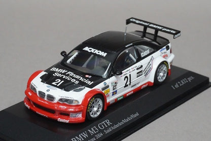 1:43 MINICHAMPS 400042121 BMW M3 GTR 24h Daytona 2004 #21