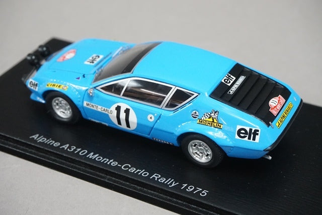 1:43 SPARK S5494 Alpine A310 Monte Carlo Rally 1975 #11