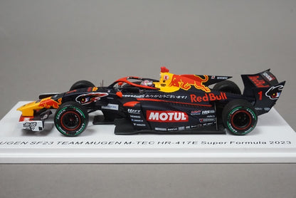 1:43 SPARK SFJ001 MUGEN SF23 M-TEC HR-417E Super Formula 2023 #1