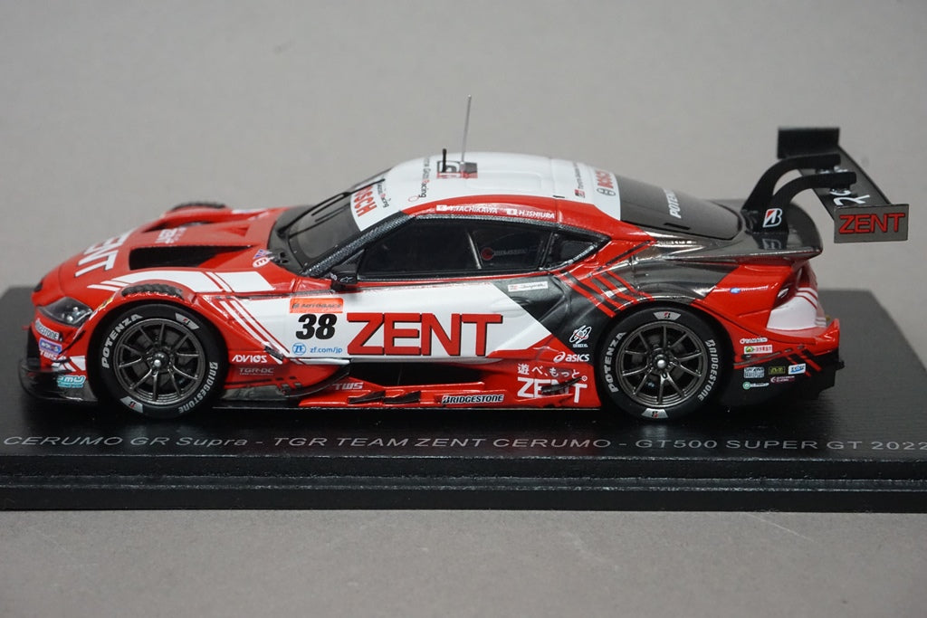 1:43 SPARK SGT032 ZENTO Sermo GR Supra GT500 Super GT 2022 #38