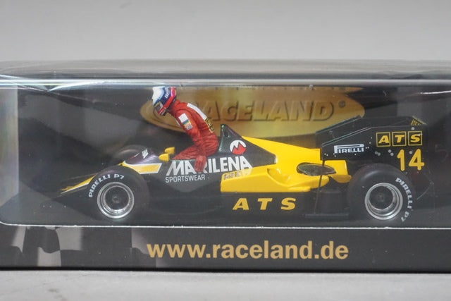 1:43 SPARK RS1731 ATS D7 BMW Turbo F1 German GP 1984 #14