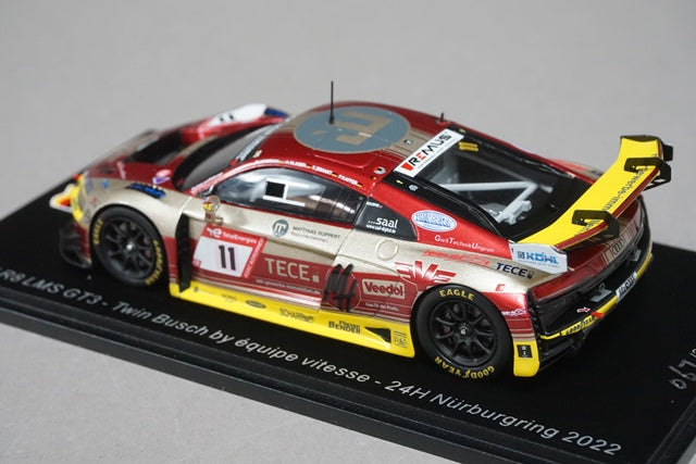 1:43 SPARK SG849 Audi R8 LMS GT3 24H Nurburgring 2022 #11