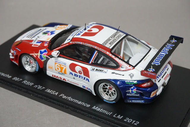 1:43 SPARK S3735 Porsche 997 RSR IMSA Performance Matmut LM 2012 #67