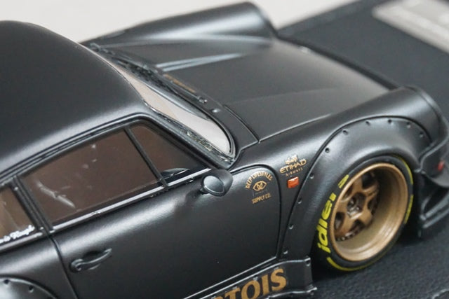 1:43 ignition model IG2523 RWB 964 Matte Black model car