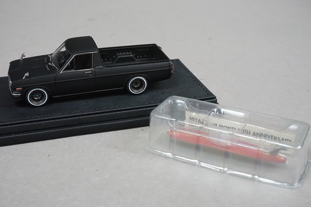 1:43 ignition model IG1395 NISSAN SUNNY TRUCK LONG Matte Black