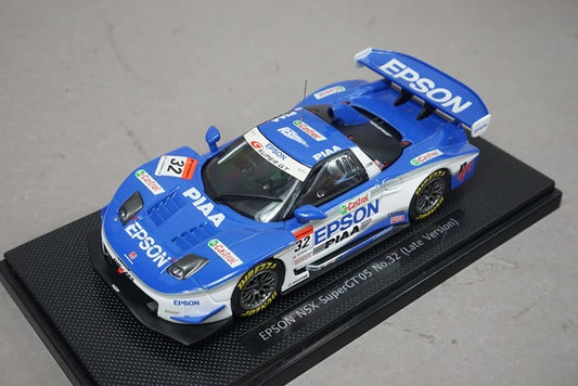 1:43 EBBRO 43764 Honda Epson NSX Super GT 2005 Late Model #32 White/Blue