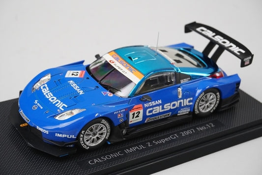 1:43 EBBRO 43915 Nissan CALSONIC IMPUL Z SUPER GT 2007 #12 model car