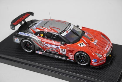 1:43 EBBRO 44127 Nissan XANAVI NISMO GT-R Fuji Super GT500 #23 model car
