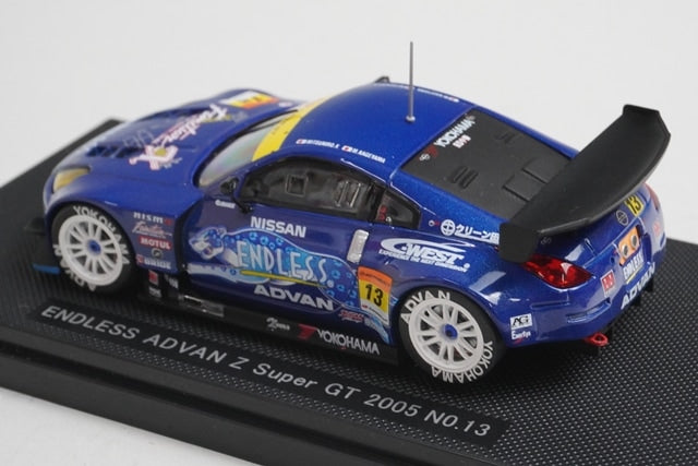 1:43 EBBRO 43702 Nissan Endless ADVAN Z SUPER GT 2005 #13 model car
