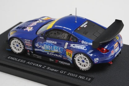 1:43 EBBRO 43702 Nissan Endless ADVAN Z SUPER GT 2005 #13 model car