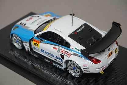 1:43 EBBRO 43703 Nissan CCI Recaldent ADVAN Z SUPER GT300 2005 #47