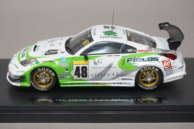 1:43 EBBRO 43737 Nissan Fields T&G ADVAN Z Super Taikyu 2005 #48