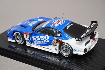 1:43 EBBRO 43694 Toyota ESSO Ultraflo SUPRA Super GT 2005 #6