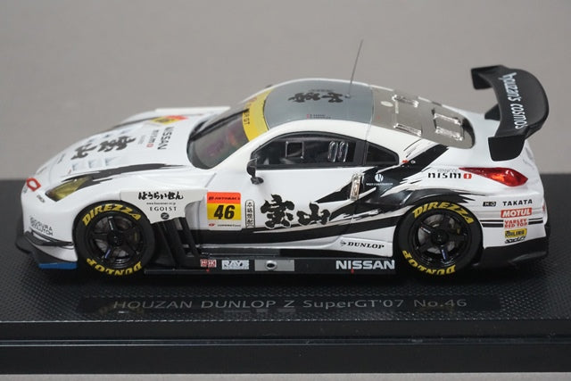 1:43 EBBRO 43924 HOUZAN DUNLOP Z Super GT 2007 #46