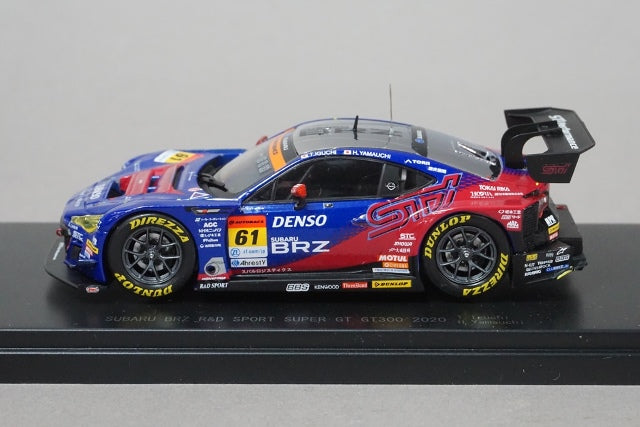 1:43 EBBRO 45765 Subaru BRZ R&D Sports Super GT300 2020 #61