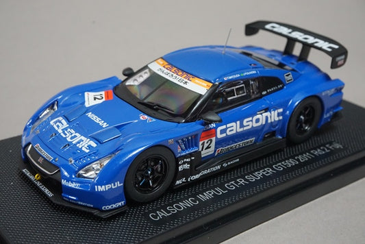 1:43 EBBRO 44542 Nissan CALSONIC IMPUL GT-R Super GT500 Fuji 2011 #12