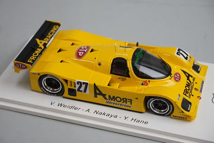 1:43 Spark SJ081 Porsche 962C Sugo 500km 1990 #27 V. Weidler / Akihiko Nakatani / Yukihiro Hane